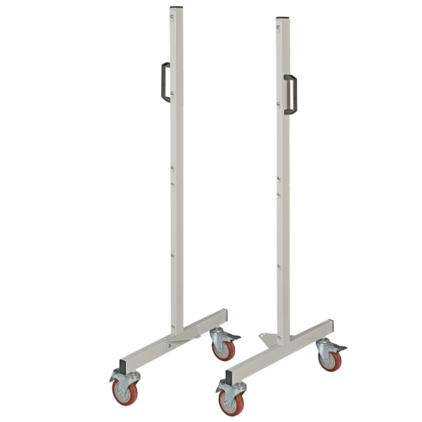Louvred Panel Rack Double Sided Mobile Frame Kit Only - BRM