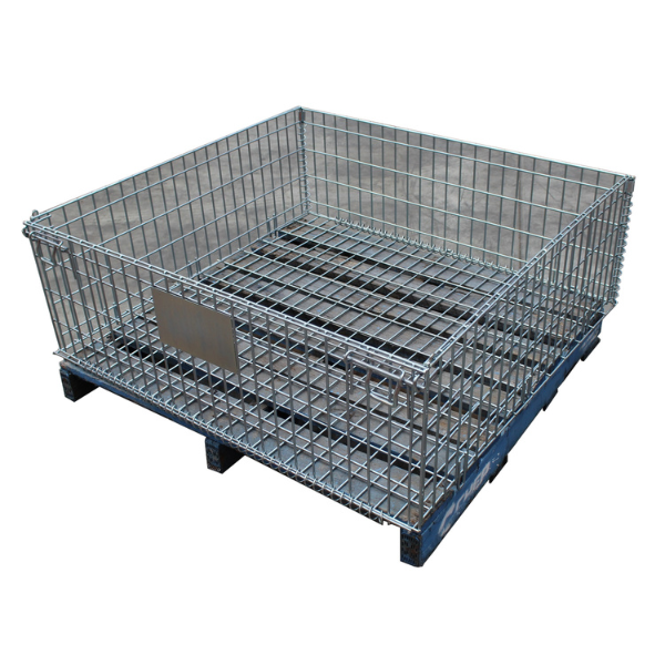 Rackman Wire Pallet Half Cage 1170x1170x400H