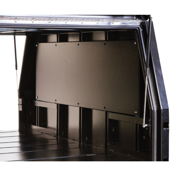 Ute Canopy Side Mounting Panel Aluminium - Black  - TBACS0090