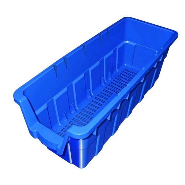 Visiplas Mammoth Bins 820x315x300mm Mesh - Blue - AM83M