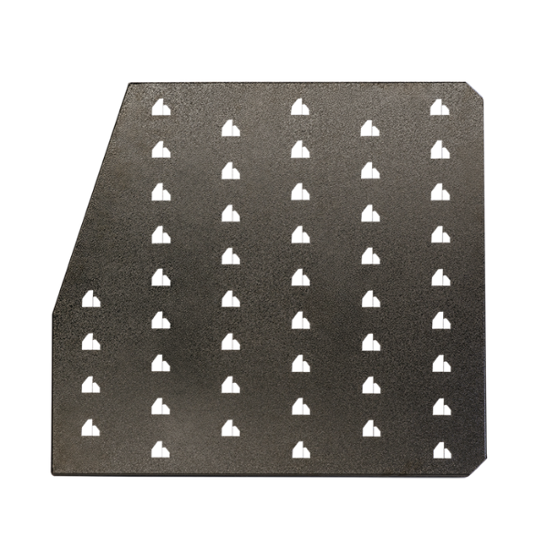 Ute Canopy Angled Front Divider - Black  - TBACS100