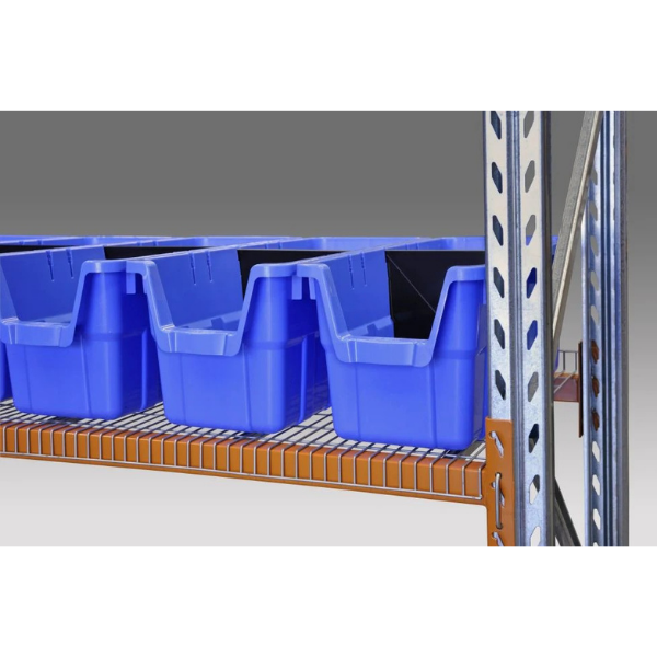 Visiplas Divider (L-R) for Mammoth Bin AM83M - Black - AM83D