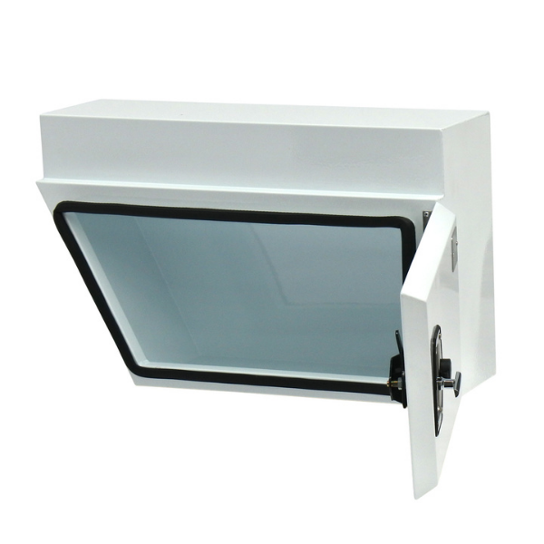 Under Tray / Under Body Steel Toolbox - Right of Wheel - White - TB0043