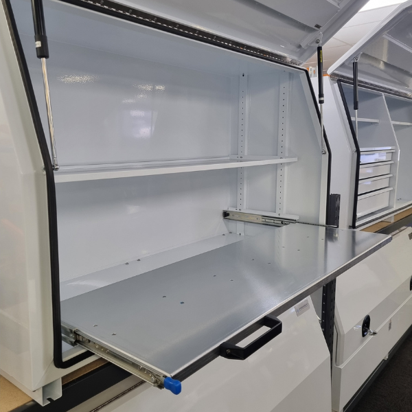 Aluminium Slide Out Shelf (1117Lx450D) TBS005