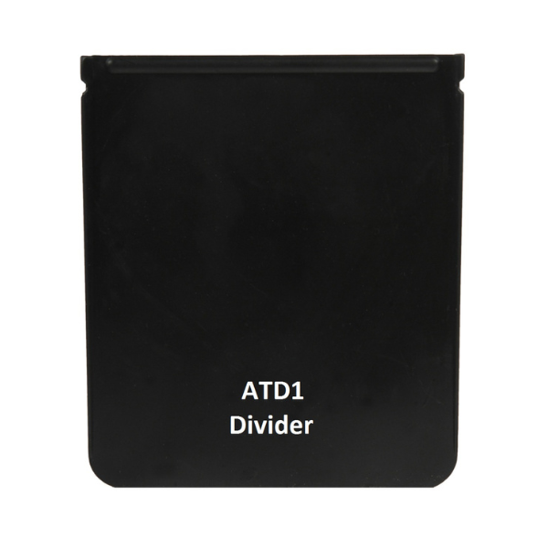 Visiplas Dividers for Parts Tray to suit AT41 & AT61 - Black - ATD1