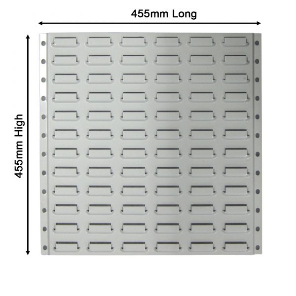 Louvre Panel Steel 457mm high x 455mm wide - BL1