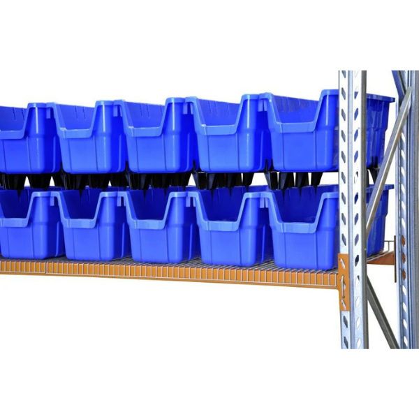 Visiplas Risers for Mammoth Bin AM83 - Black - AM83R