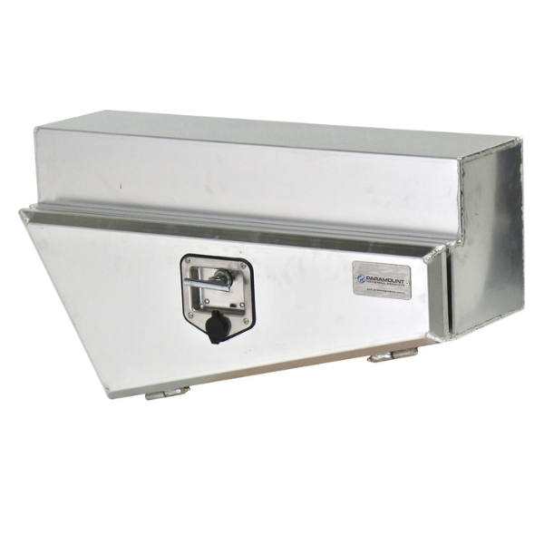 Tapered Under Tray / Under Body Aluminium Toolbox - Right of Wheel - TBA0112