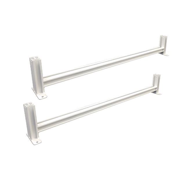 Ute Canopy Roof Rack Struts 2 Piece - White - TBACS0049